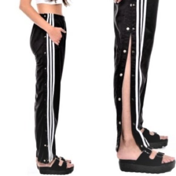 adidas Pants - Adidas Tricot Snap Pants Size S